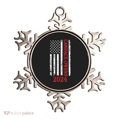 Candace Owens 2024 Distressed US Flag Ornament
