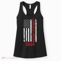 Candace Owens 2024 Distressed US Flag Women's Tank Top thumb 0