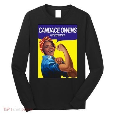 Candace Owens For President Long Sleeve Shirt
