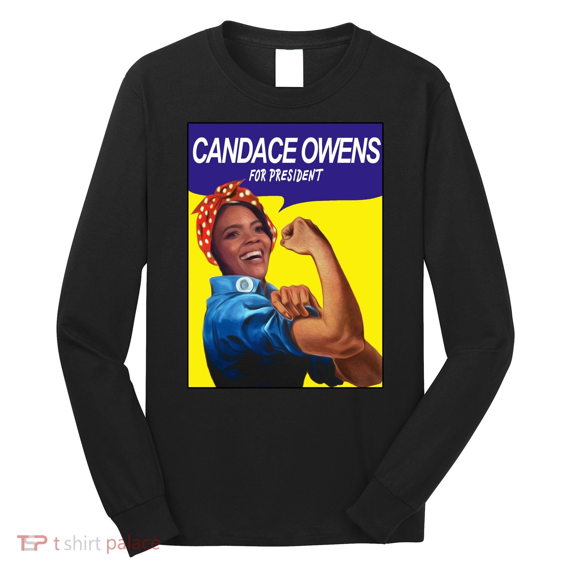 Candace Owens For President Long Sleeve Shirt