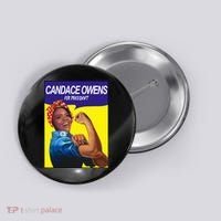 Candace Owens For President Button thumb 0