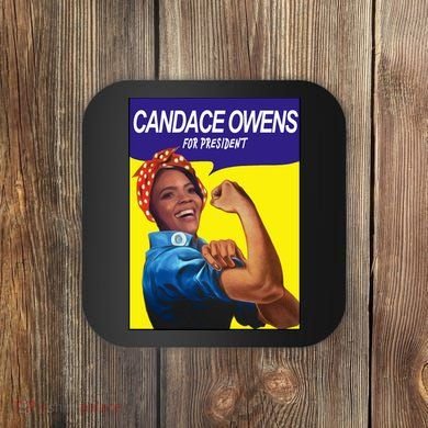 Candace Owens For President Coaster