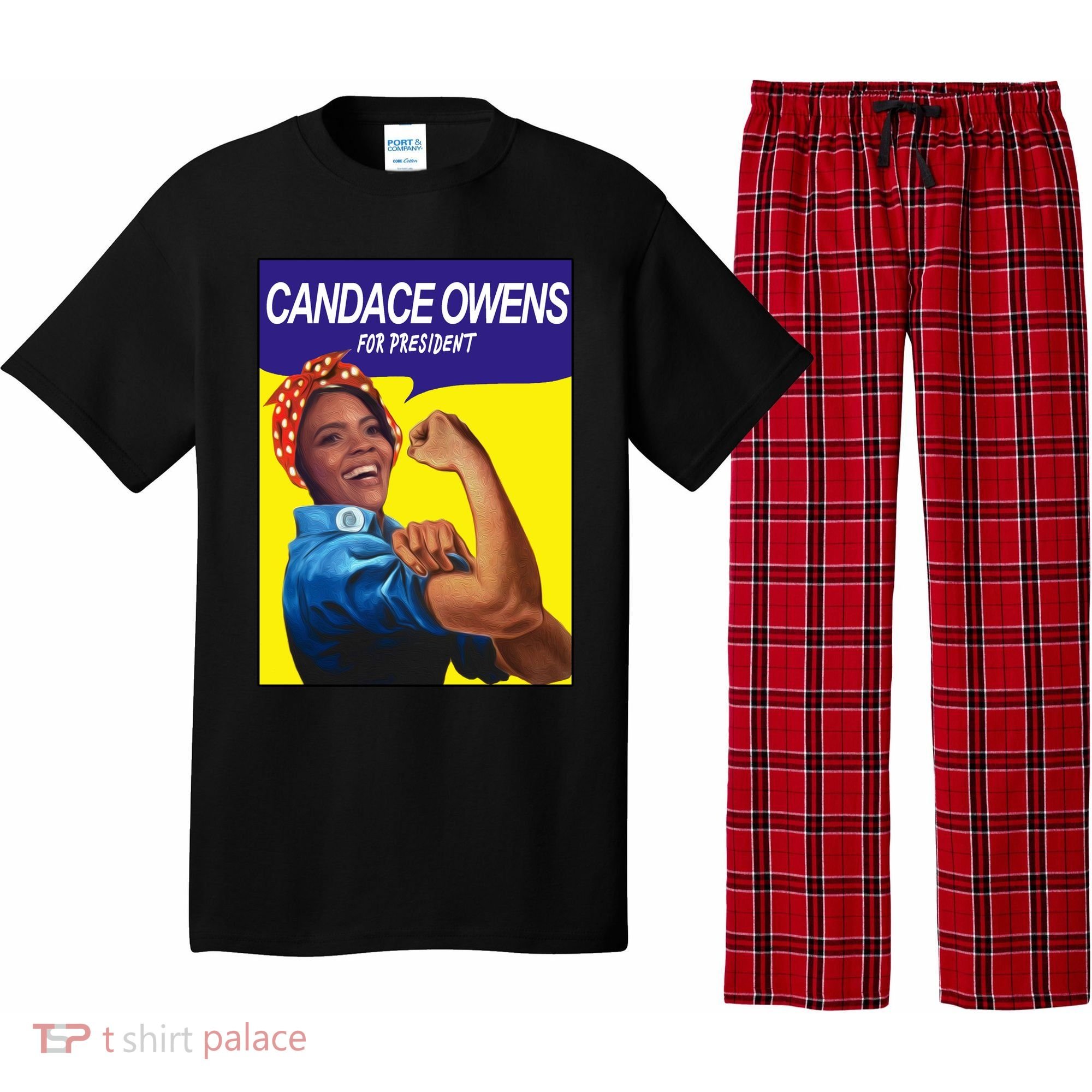 Candace Owens For President Pajama Set