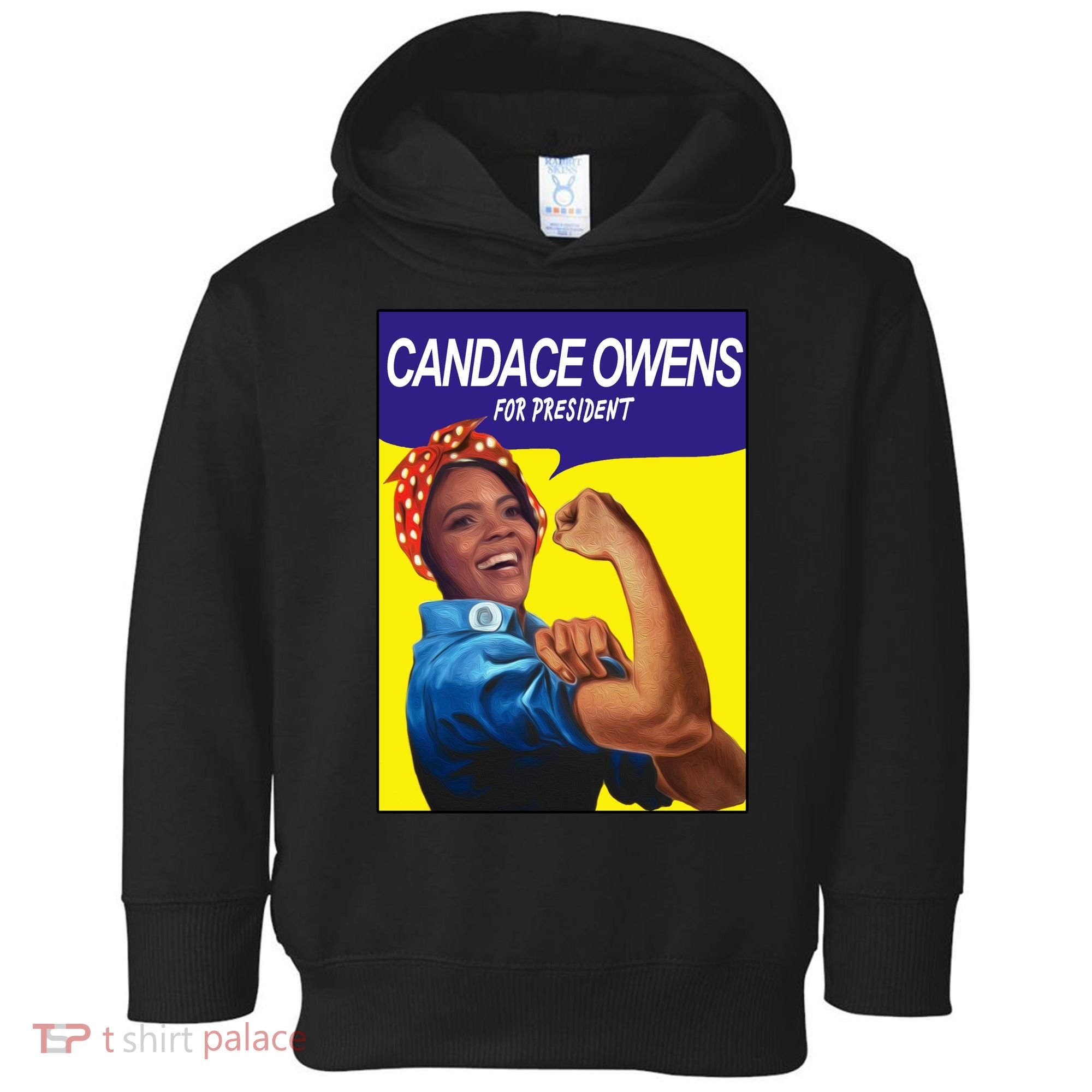 Candace Owens For President Toddler Hoodie
