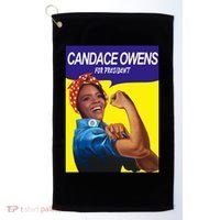 Candace Owens For President Golf Towel thumb 0