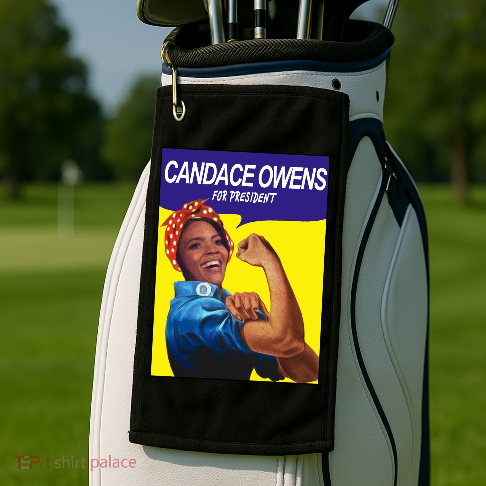 Candace Owens For President Golf Towel