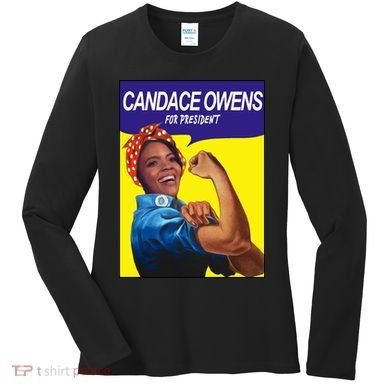 Candace Owens For President Women's Long Sleeve Shirt
