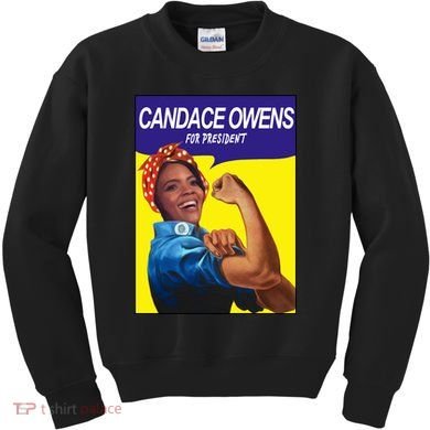 Candace Owens For President Kids Sweatshirt