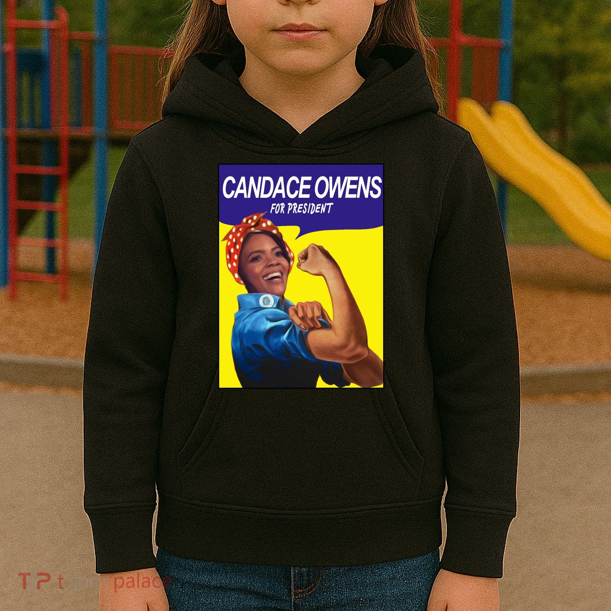 Candace Owens For President Kids Hoodie