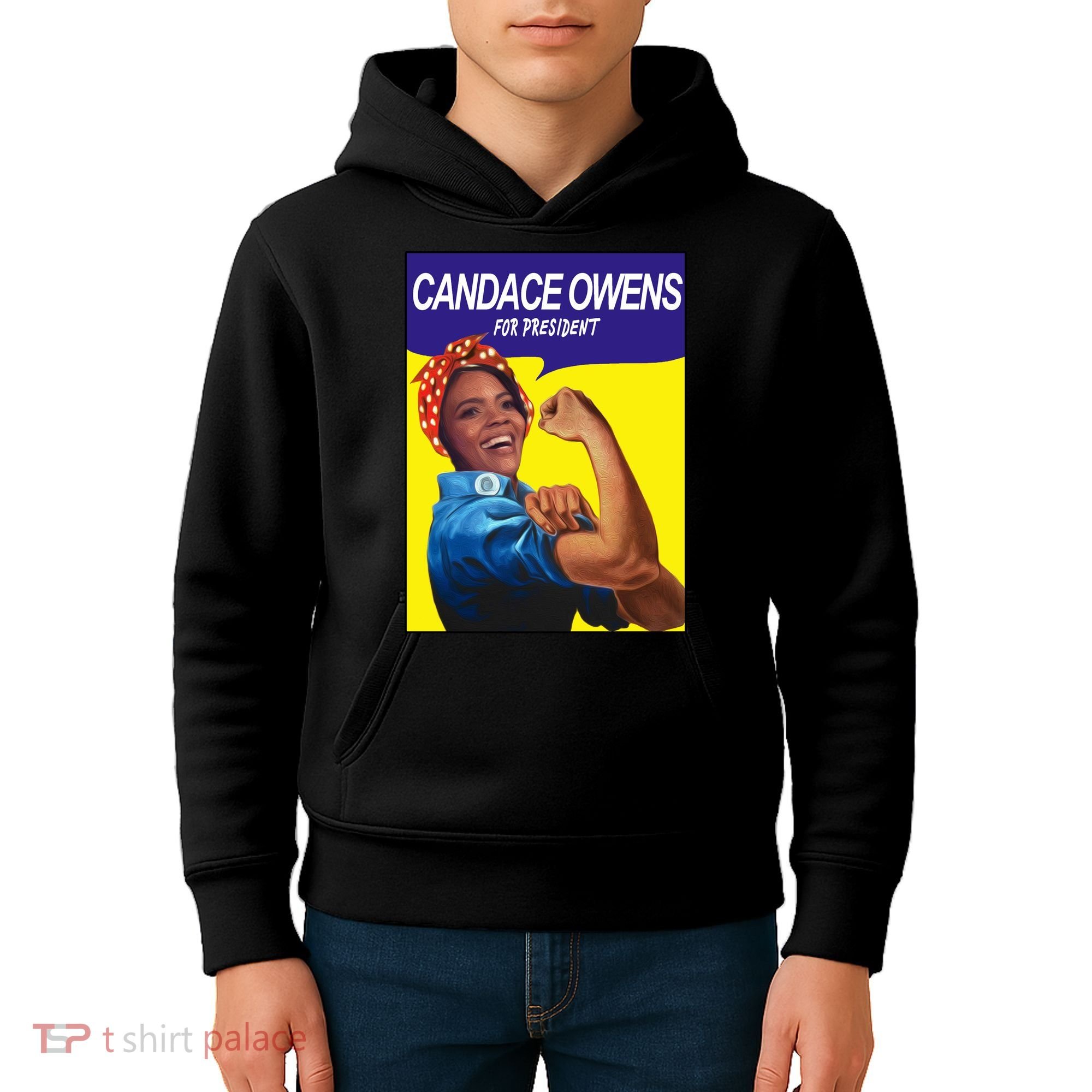Candace Owens For President Kids Hoodie