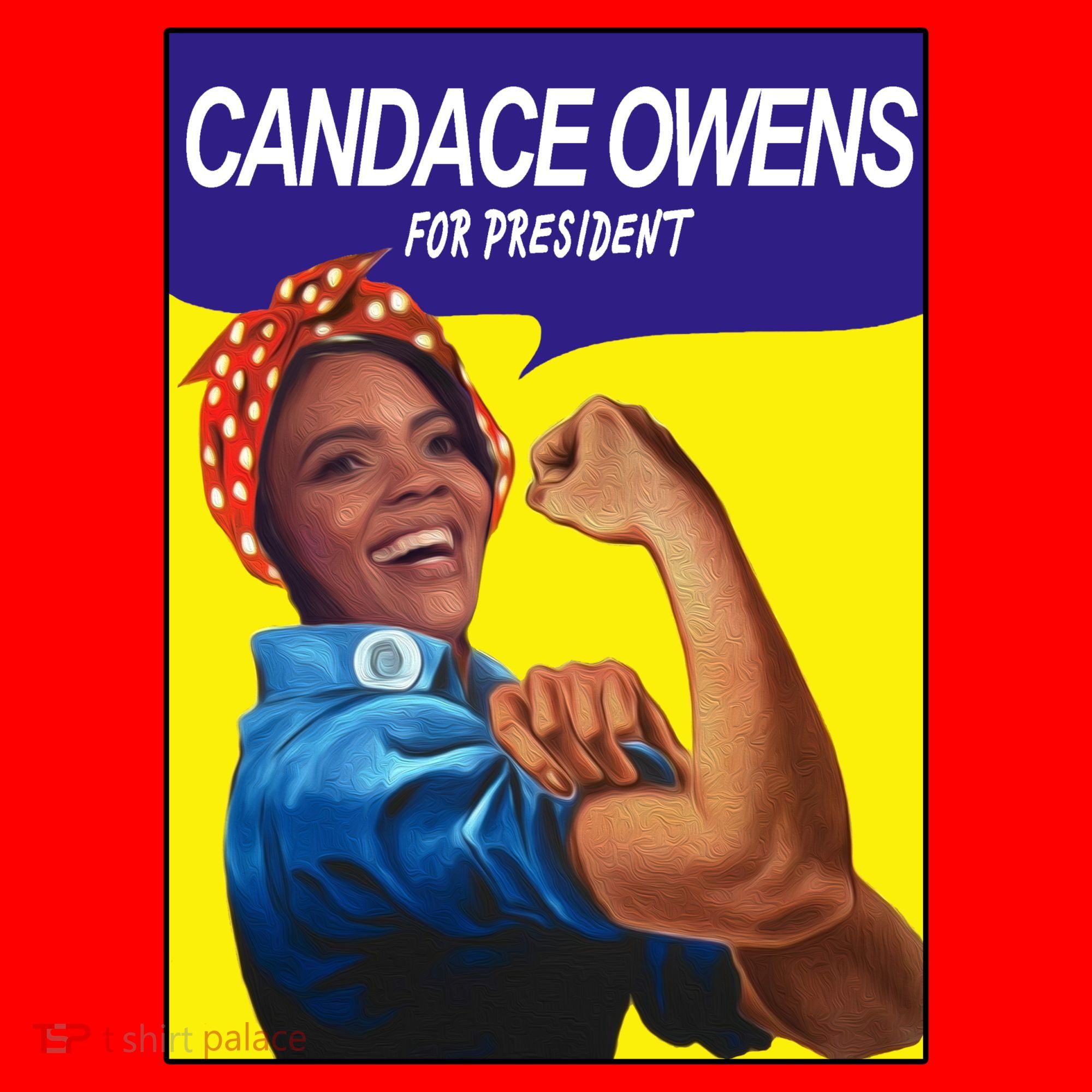 Candace Owens For President Santa Hat