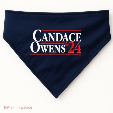 Candace Owens For President '24 Election USA-Made Doggie Bandana