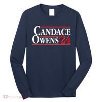 Candace Owens For President '24 Election Long Sleeve Shirt thumb 0