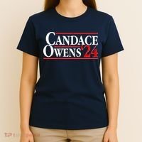 Candace Owens For President '24 Election T-Shirt thumb 4