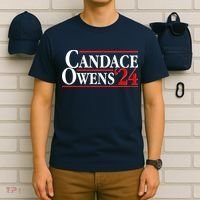 Candace Owens For President '24 Election T-Shirt thumb 6