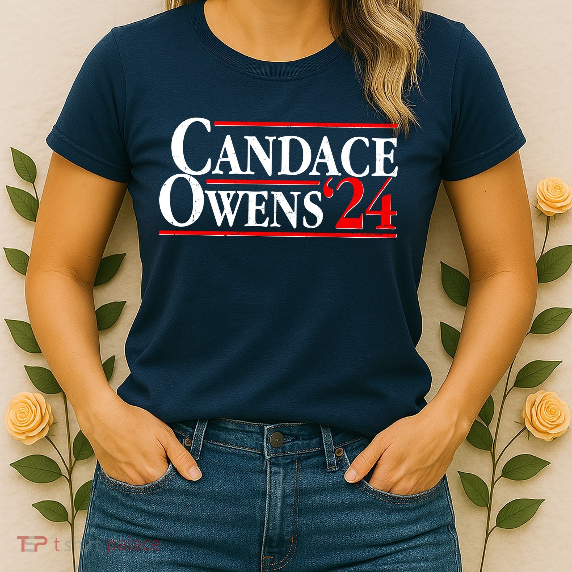 Candace Owens For President '24 Election Women's T-Shirt