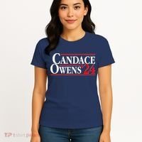 Candace Owens For President '24 Election Women's T-Shirt thumb 4
