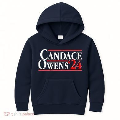 Candace Owens For President '24 Election Kids Hoodie
