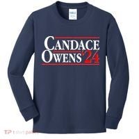 Candace Owens For President '24 Election Kids Long Sleeve Shirt thumb 0