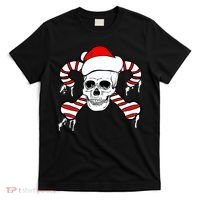 Candy Cane Skull T-Shirt thumb 0