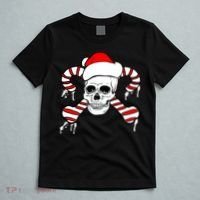 Candy Cane Skull T-Shirt thumb 5