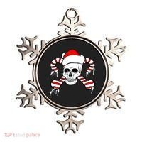 Candy Cane Skull Ornament thumb 0