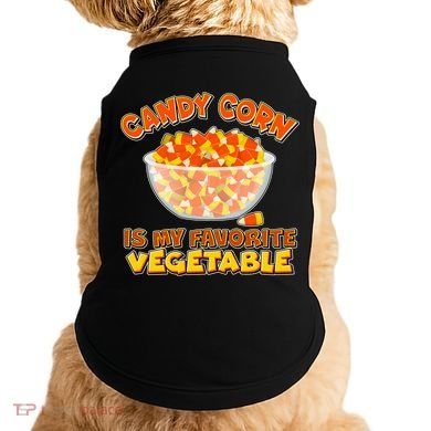 Candy Corn Is My Favorite Vegetable Doggie Tank