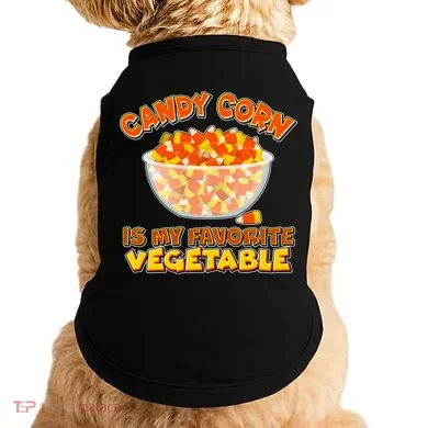 Candy Corn Is My Favorite Vegetable Doggie Tank