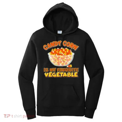 Candy Corn Is My Favorite Vegetable Women's Hoodie