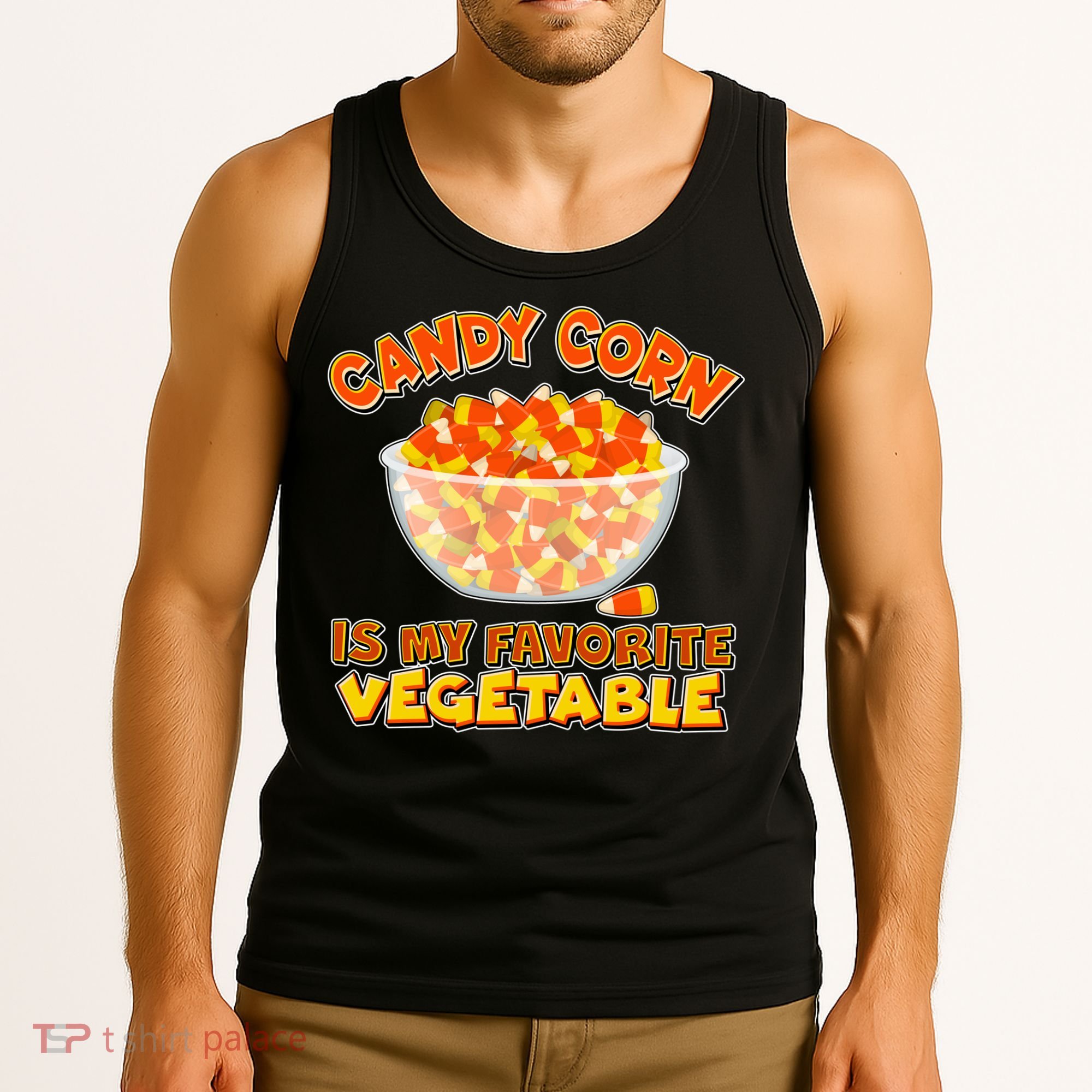 Candy Corn Is My Favorite Vegetable Tank Top