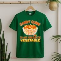 Candy Corn Is My Favorite Vegetable T-Shirt thumb 2