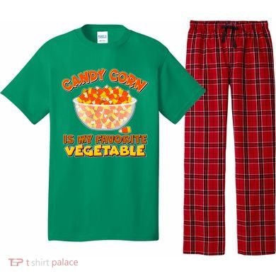 Candy Corn Is My Favorite Vegetable Pajama Set