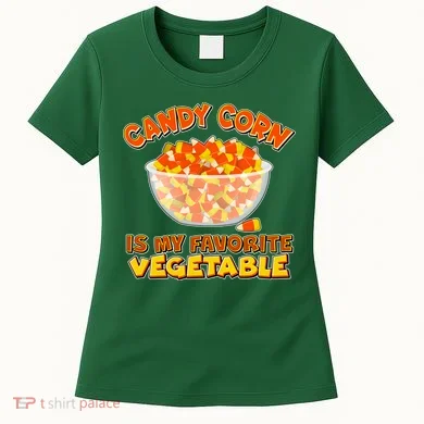 Candy Corn Is My Favorite Vegetable Women's T-Shirt