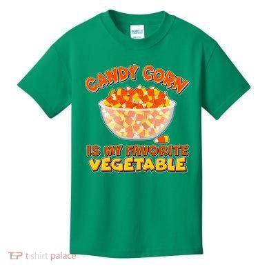 Candy Corn Is My Favorite Vegetable Kids T-Shirt