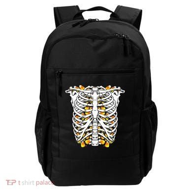 Candy Corn Skeleton Hallween Costume Backpack