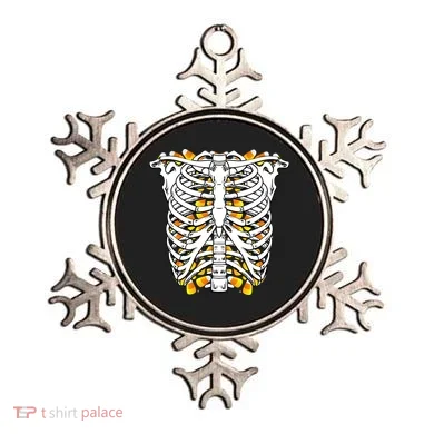 Candy Corn Skeleton Hallween Costume Ornament