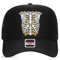 Candy Corn Skeleton Hallween Costume Hat thumb 0
