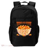 Candy Corn Trick or Treat Halloween Backpack thumb 0