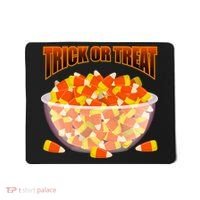 Candy Corn Trick or Treat Halloween Mousepad thumb 0