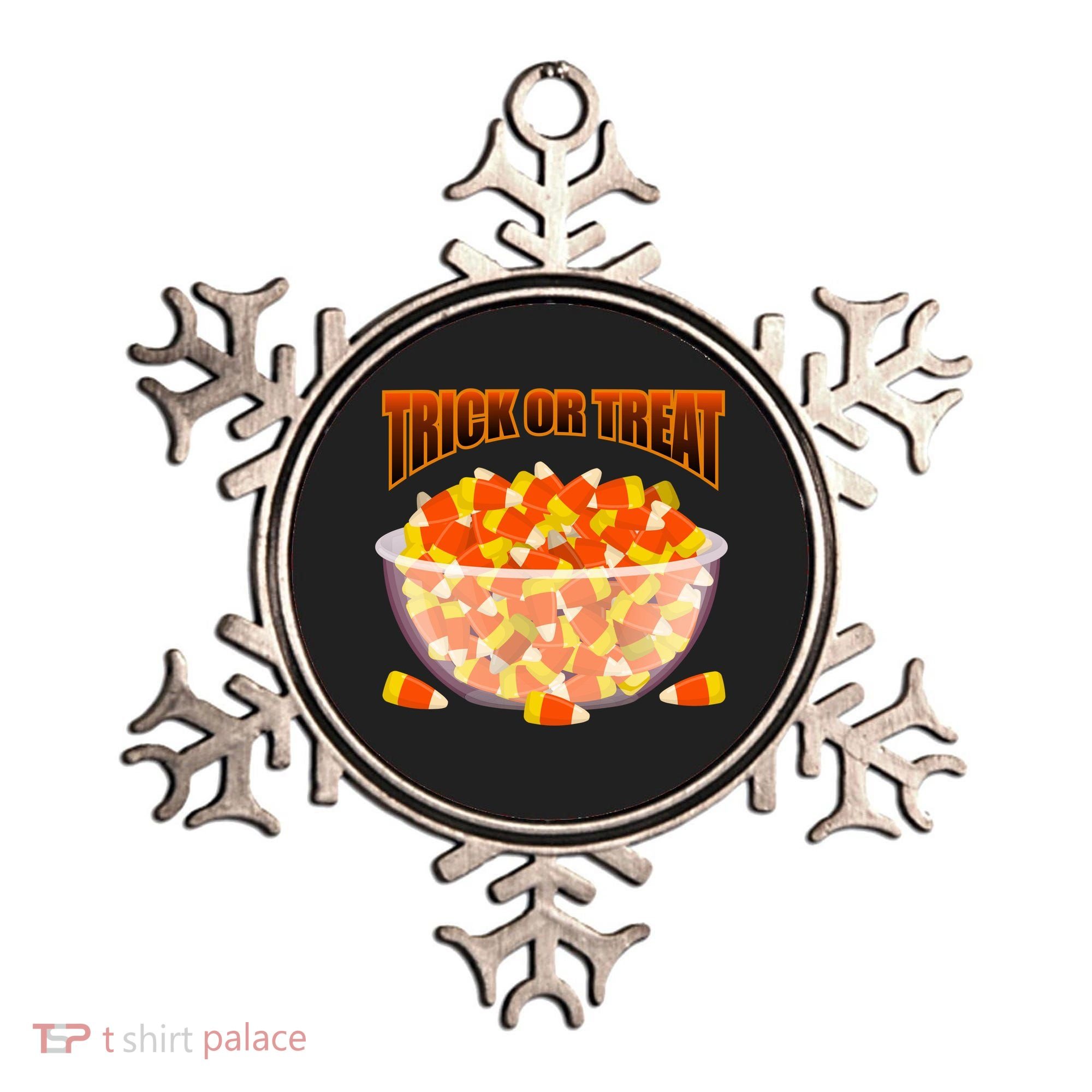 Candy Corn Trick or Treat Halloween Ornament