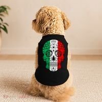 Candy Diamond Skull of Italy Doggie Tank thumb 2