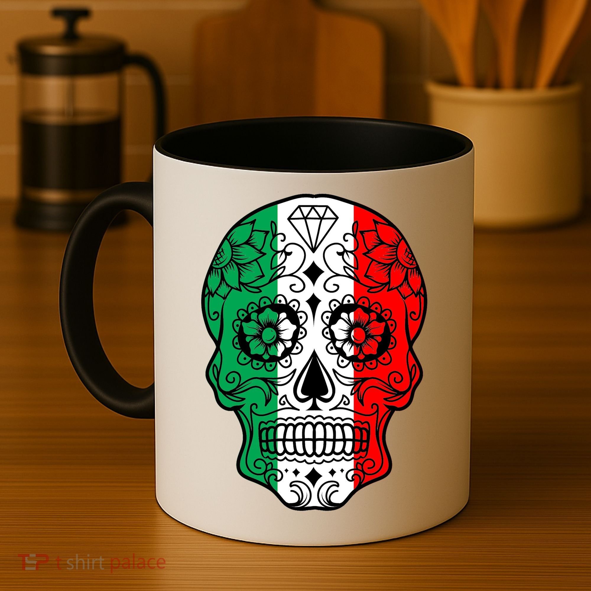 Candy Diamond Skull of Italy Coffee Mug