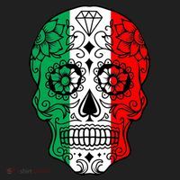 Candy Diamond Skull of Italy Beanie thumb 2