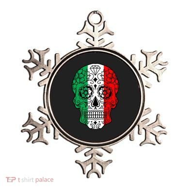 Candy Diamond Skull of Italy Ornament