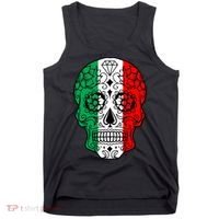 Candy Diamond Skull of Italy Tank Top thumb 0