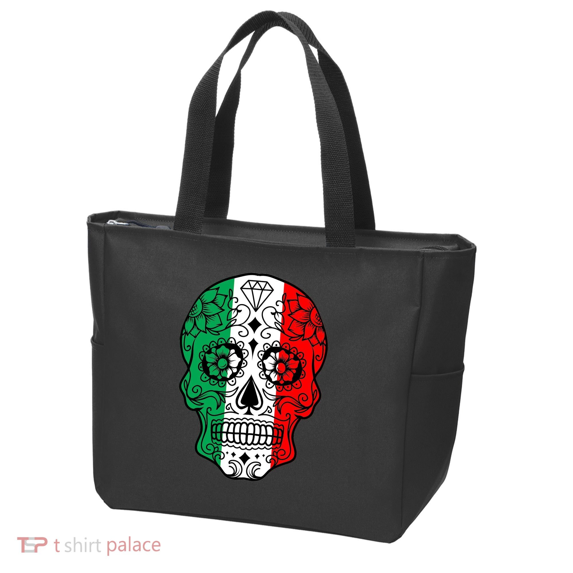 Candy Diamond Skull of Italy Tote Bag