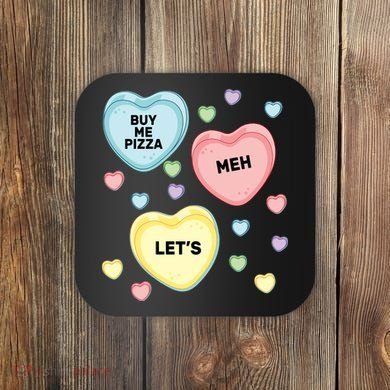 Candy Of Hearts Coaster