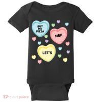 Candy Of Hearts Baby Bodysuit thumb 0
