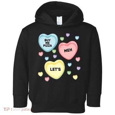 Candy Of Hearts Toddler Hoodie