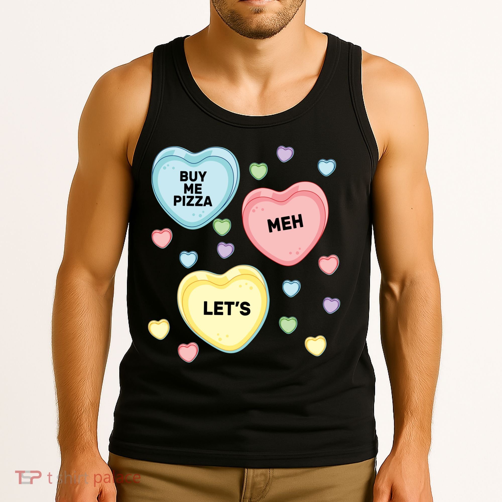 Candy Of Hearts Tank Top